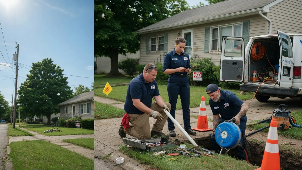 Sewer Line Repair in Meriden, KS near me